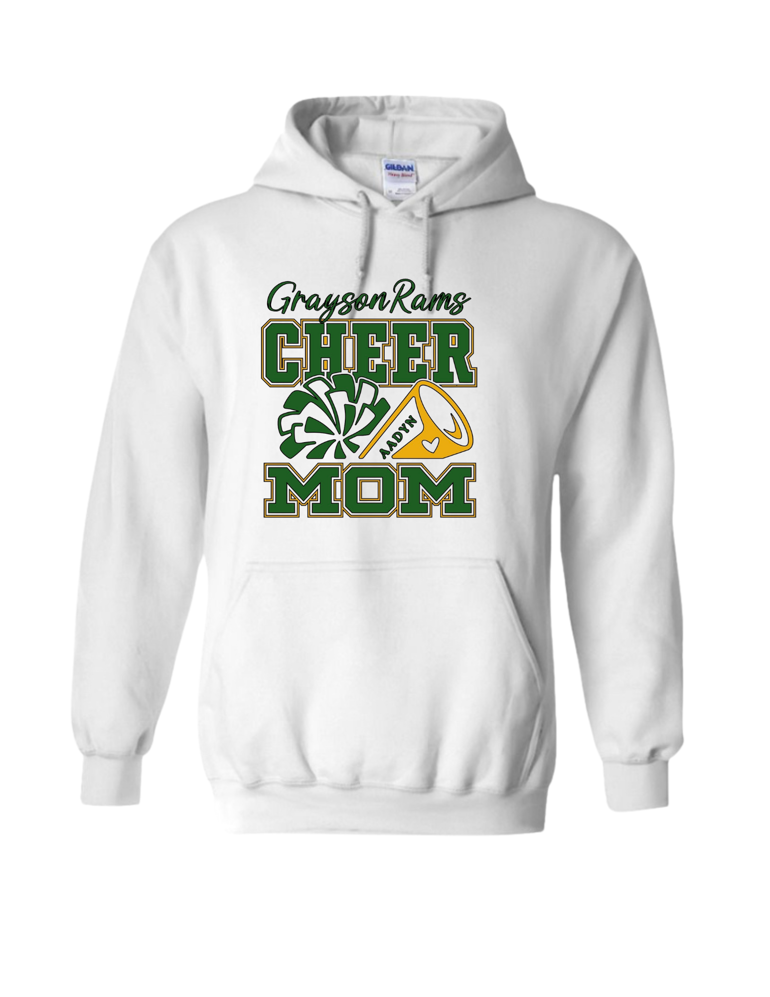 Grayson Rams Cheer Mom Hoodie